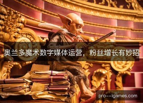奥兰多魔术数字媒体运营，粉丝增长有妙招